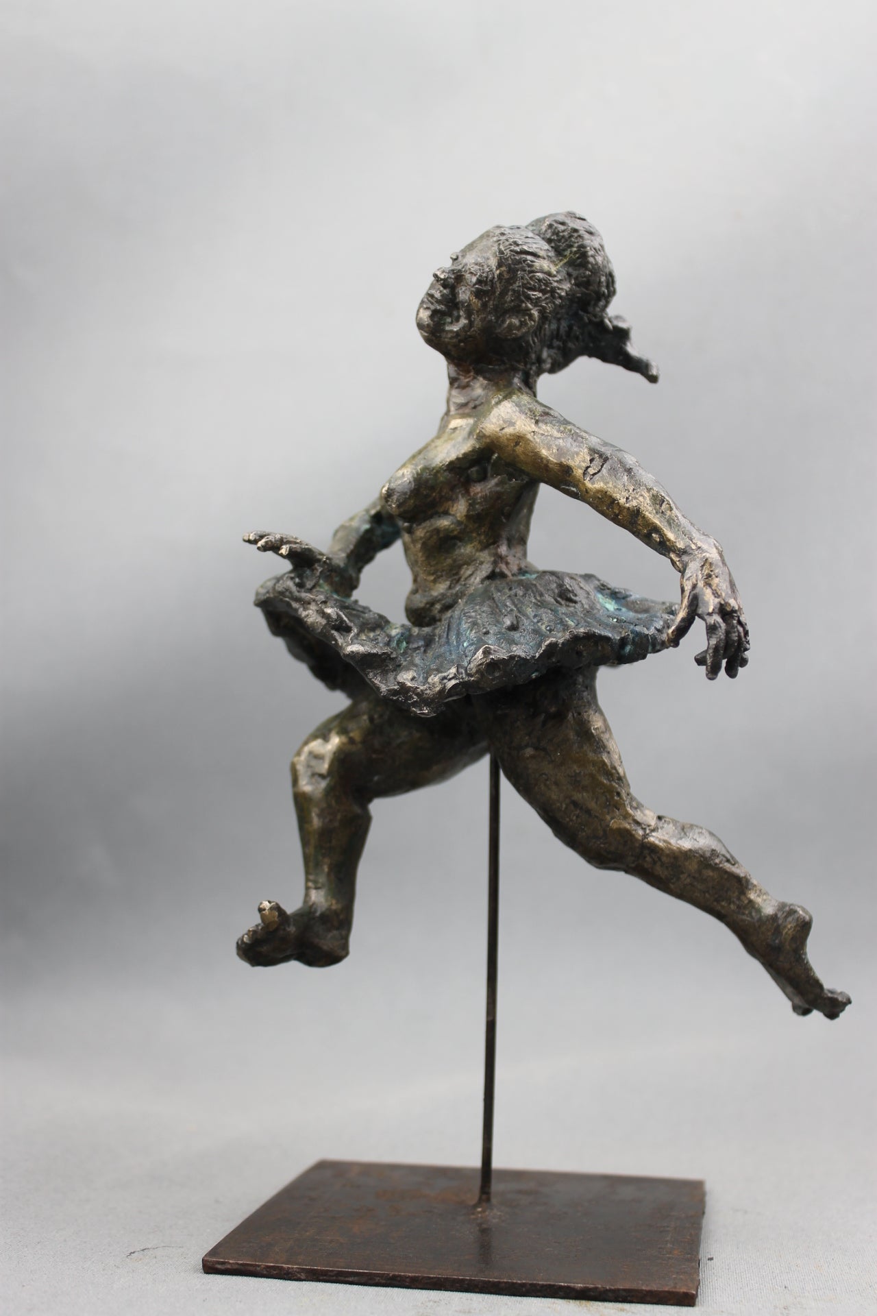 audrey flechet, flechet, sculpture, fonderie du champ bon, film stop motion, bronze, cancan, danseuse, film animation, film stop motion, grace et grabuge