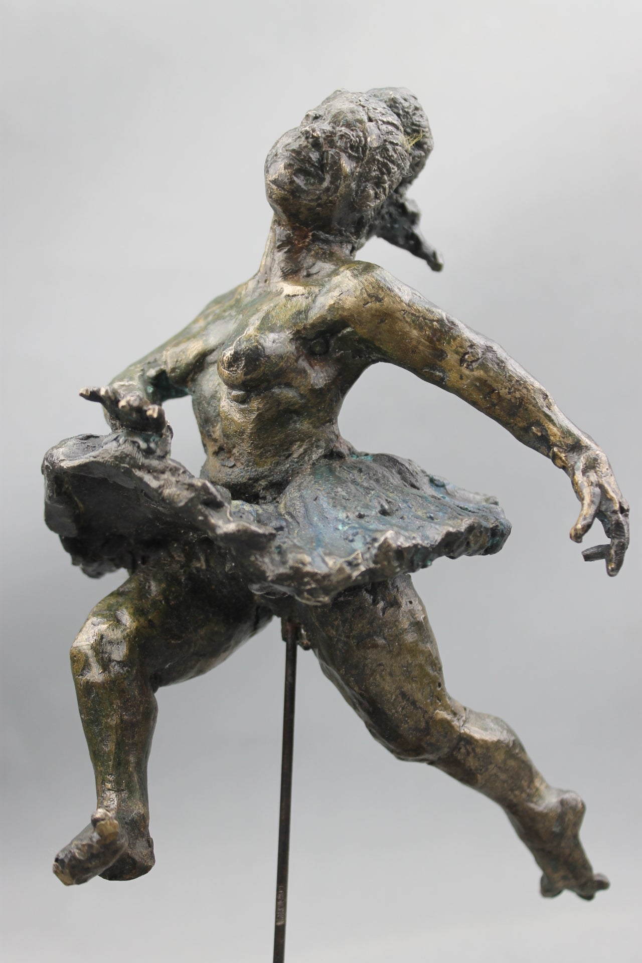 audrey flechet, flechet, sculpture, fonderie du champ bon, film stop motion, bronze, cancan, danseuse, film animation, film stop motion, grace et grabuge