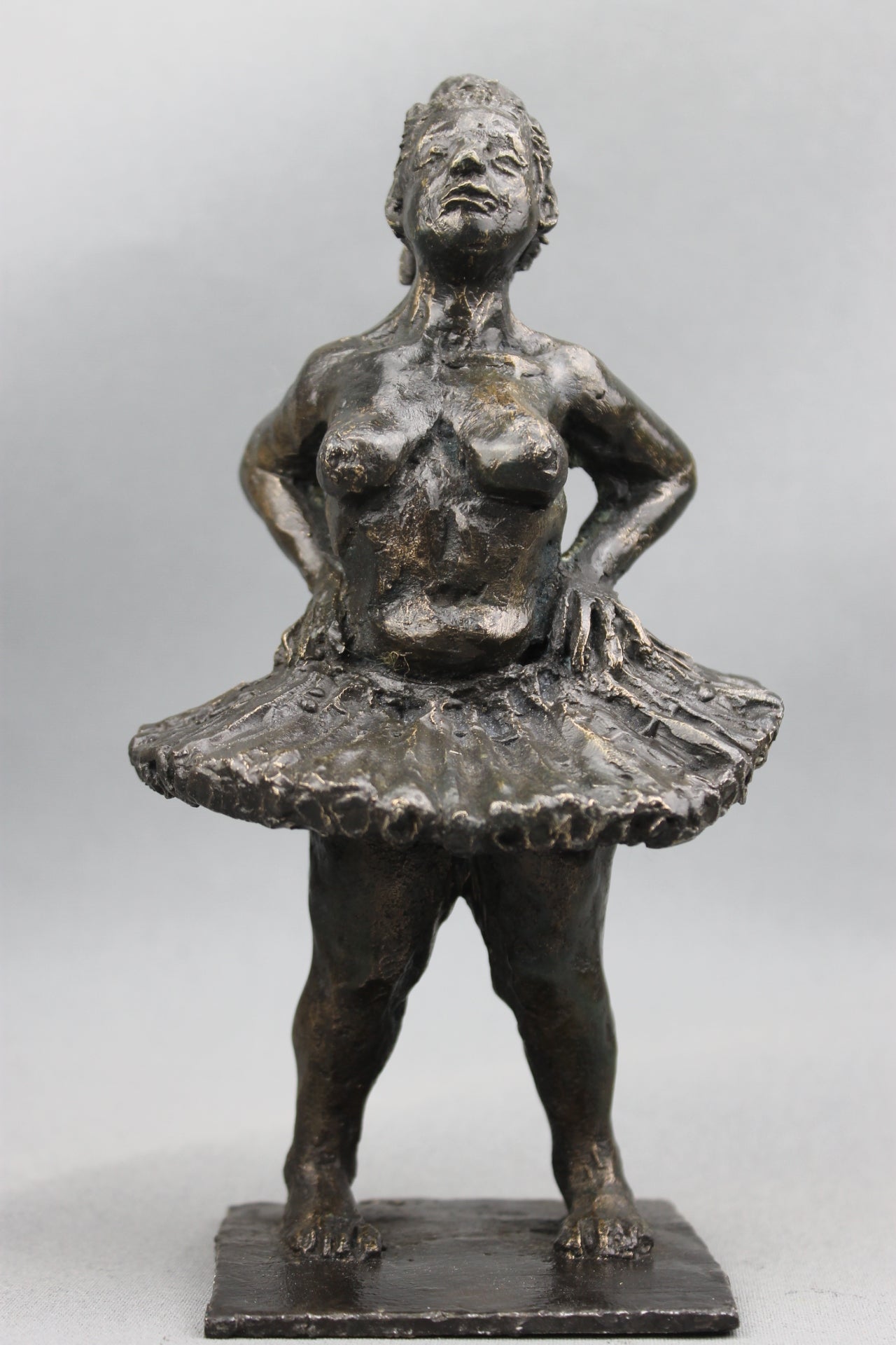 audrey flechet, flechet, sculpture, fonderie du champ bon, film stop motion, bronze, cancan, danseuse, film animation, film stop motion, grace sous tension