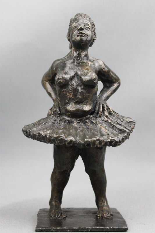 audrey flechet, flechet, sculpture, fonderie du champ bon, film stop motion, bronze, cancan, danseuse, film animation, film stop motion, grace sous tension