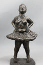 audrey flechet, flechet, sculpture, fonderie du champ bon, film stop motion, bronze, cancan, danseuse, film animation, film stop motion, grace sous tension