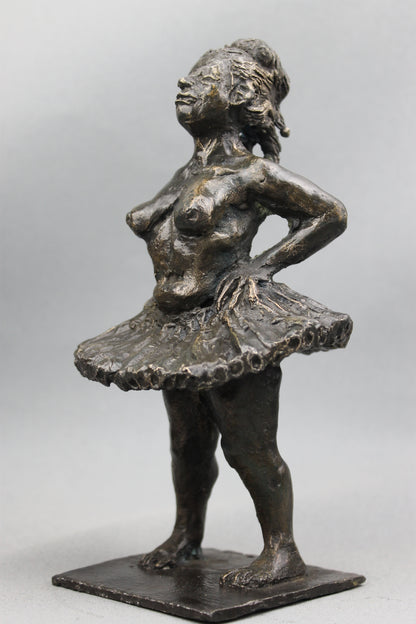 audrey flechet, flechet, sculpture, fonderie du champ bon, film stop motion, bronze, cancan, danseuse, film animation, film stop motion, grace sous tension