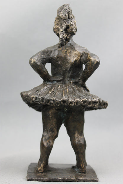 audrey flechet, flechet, sculpture, fonderie du champ bon, film stop motion, bronze, cancan, danseuse, film animation, film stop motion, grace sous tension