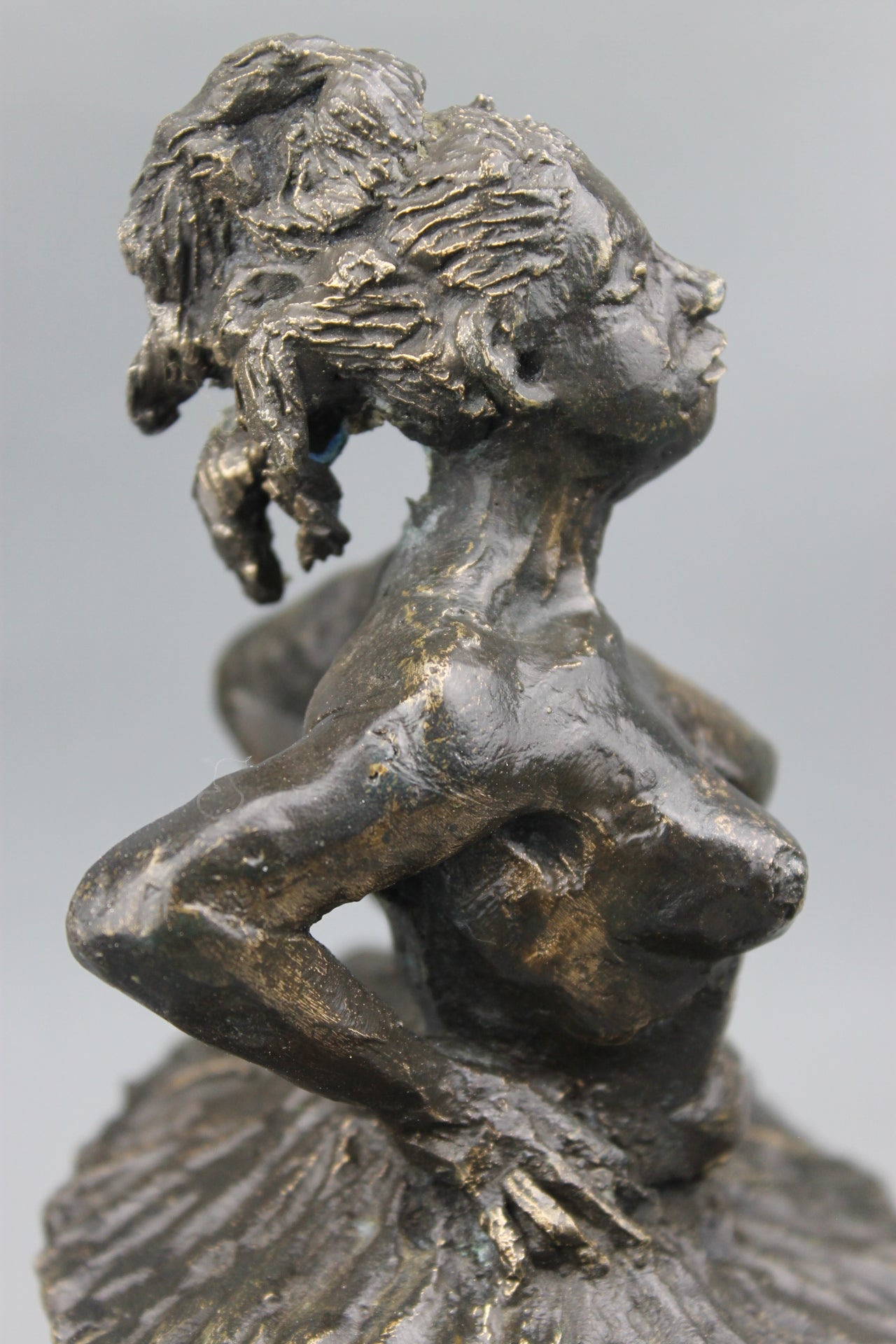 audrey flechet, flechet, sculpture, fonderie du champ bon, film stop motion, bronze, cancan, danseuse, film animation, film stop motion, grace sous tension