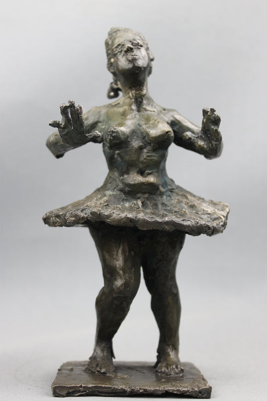audrey flechet, flechet, sculpture, fonderie du champ bon, film stop motion, bronze, cancan, danseuse, film animation, film stop motion, mouvement suspendu
