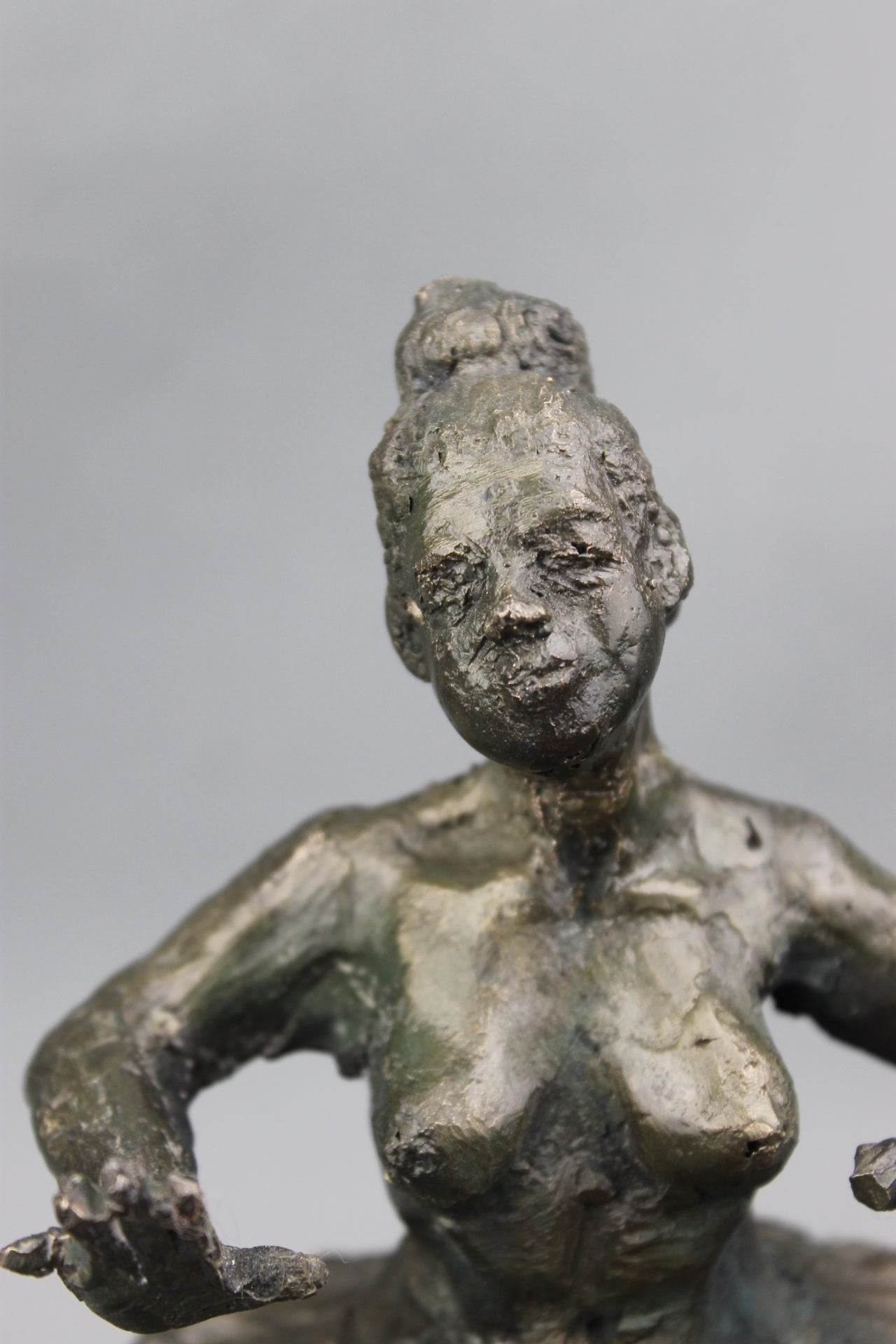 audrey flechet, flechet, sculpture, fonderie du champ bon, film stop motion, bronze, cancan, danseuse, film animation, film stop motion, mouvement suspendu