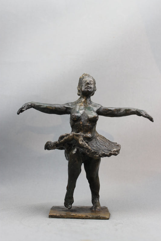 audrey flechet, flechet, sculpture, fonderie du champ bon, film stop motion, bronze, cancan, danseuse, film animation, film stop motion, danse aérienne