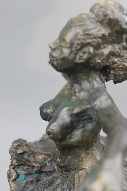 audrey flechet, flechet, sculpture, fonderie du champ bon, film stop motion, bronze, cancan, danseuse, film animation, film stop motion, danse aérienne