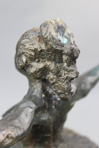 audrey flechet, flechet, sculpture, fonderie du champ bon, film stop motion, bronze, cancan, danseuse, film animation, film stop motion, danse aérienne
