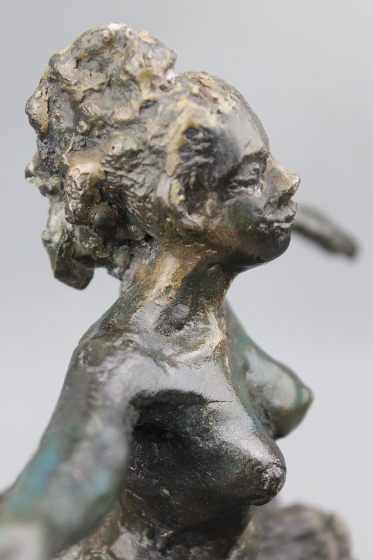 audrey flechet, flechet, sculpture, fonderie du champ bon, film stop motion, bronze, cancan, danseuse, film animation, film stop motion, danse aérienne
