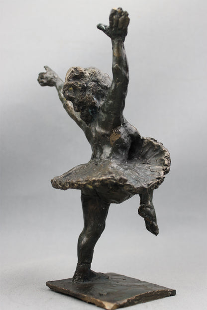 audrey flechet, flechet, sculpture, fonderie du champ bon, film stop motion, bronze, cancan, danseuse, film animation, film stop motion, équilibre éphémère