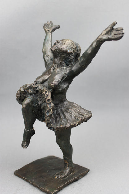 audrey flechet, flechet, sculpture, fonderie du champ bon, film stop motion, bronze, cancan, danseuse, film animation, film stop motion, équilibre éphémère