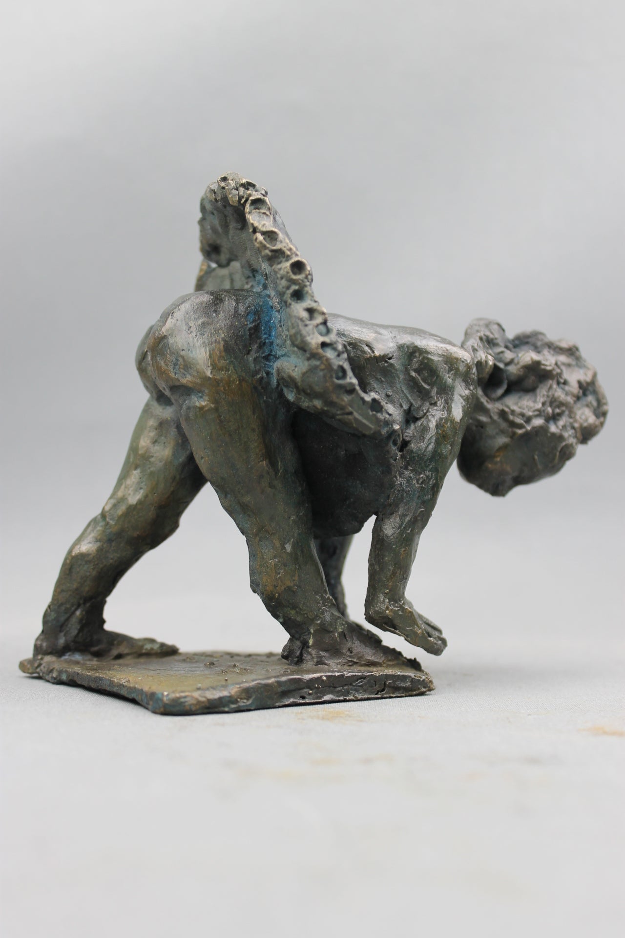 audrey flechet, flechet, sculpture, fonderie du champ bon, film stop motion, bronze, cancan, danseuse, film animation, film stop motion, échappée belle