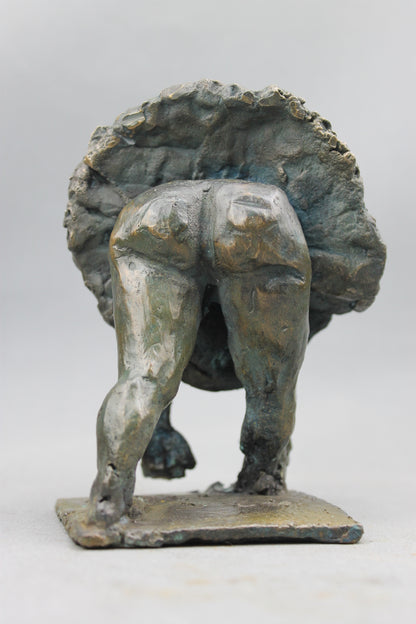 audrey flechet, flechet, sculpture, fonderie du champ bon, film stop motion, bronze, cancan, danseuse, film animation, film stop motion, échappée belle