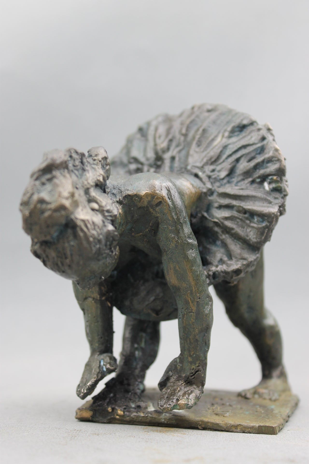 audrey flechet, flechet, sculpture, fonderie du champ bon, film stop motion, bronze, cancan, danseuse, film animation, film stop motion, échappée belle