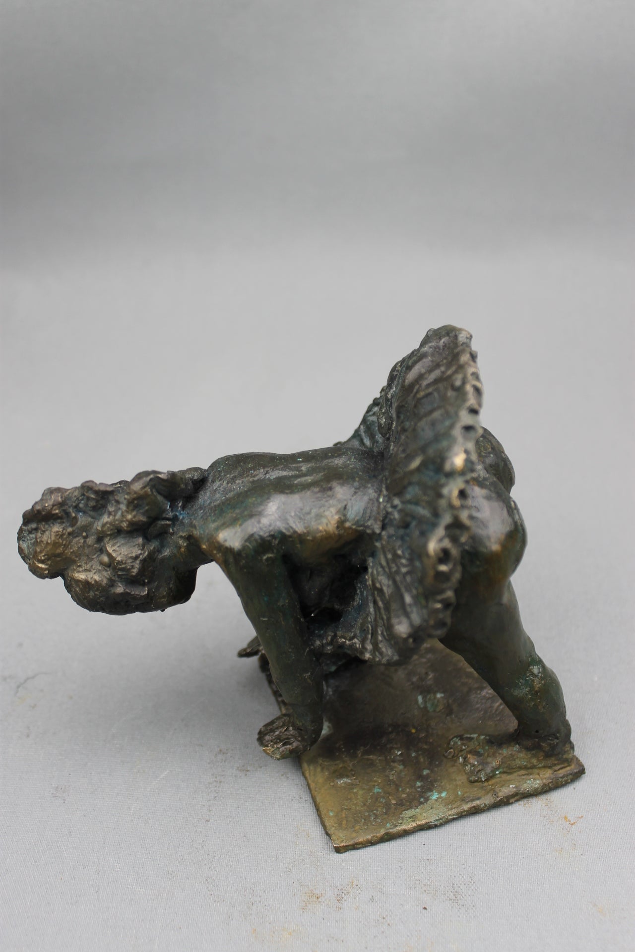 audrey flechet, flechet, sculpture, fonderie du champ bon, film stop motion, bronze, cancan, danseuse, film animation, film stop motion, échappée belle