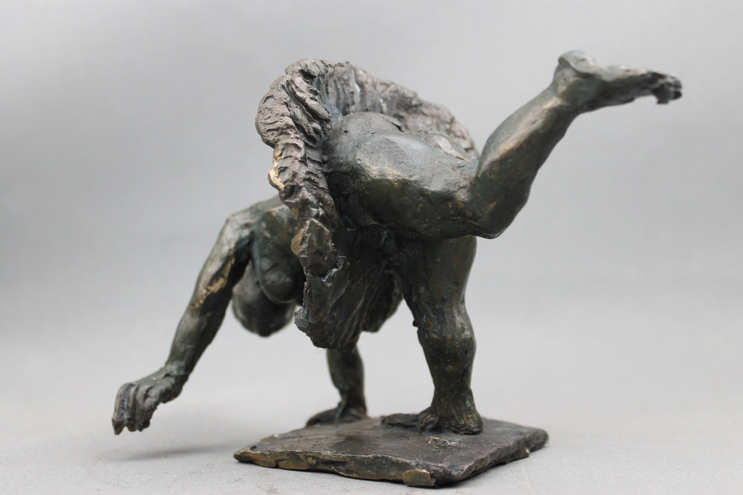audrey flechet, flechet, sculpture, fonderie du champ bon, film stop motion, bronze, cancan, danseuse, film animation, film stop motion,envol inattendu