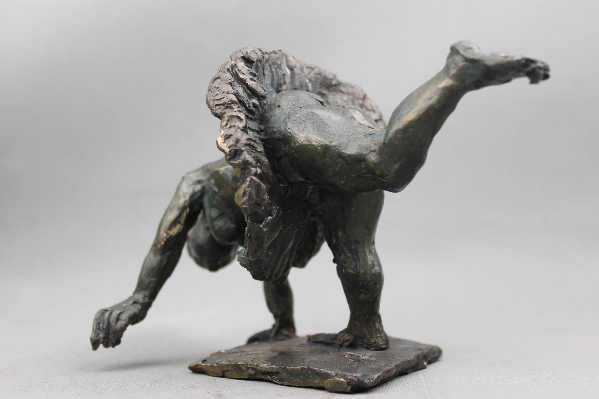 audrey flechet, flechet, sculpture, fonderie du champ bon, film stop motion, bronze, cancan, danseuse, film animation, film stop motion,envol inattendu