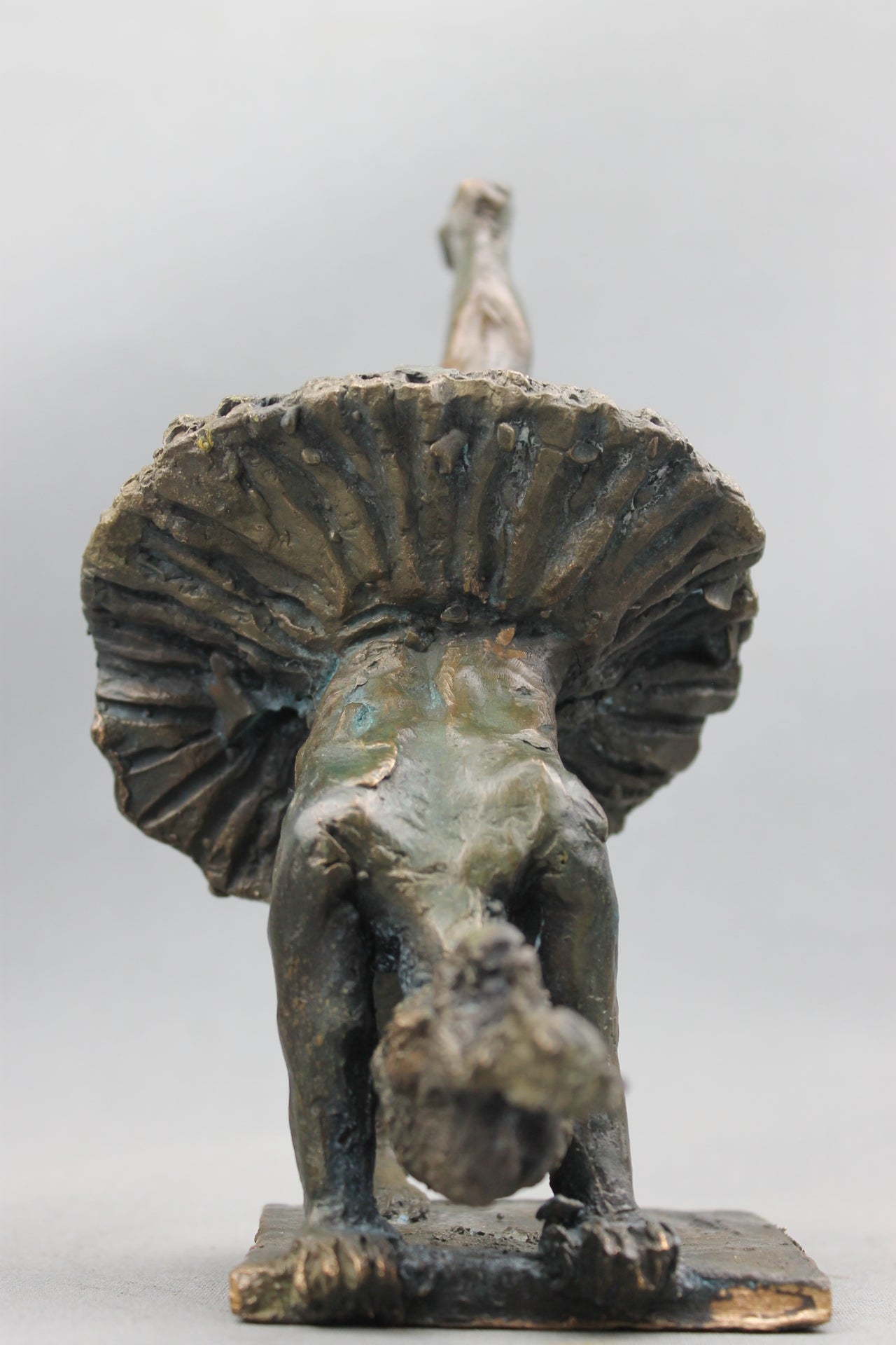audrey flechet, flechet, sculpture, fonderie du champ bon, film stop motion, bronze, cancan, danseuse, film animation, film stop motion, culbute de la donzelle