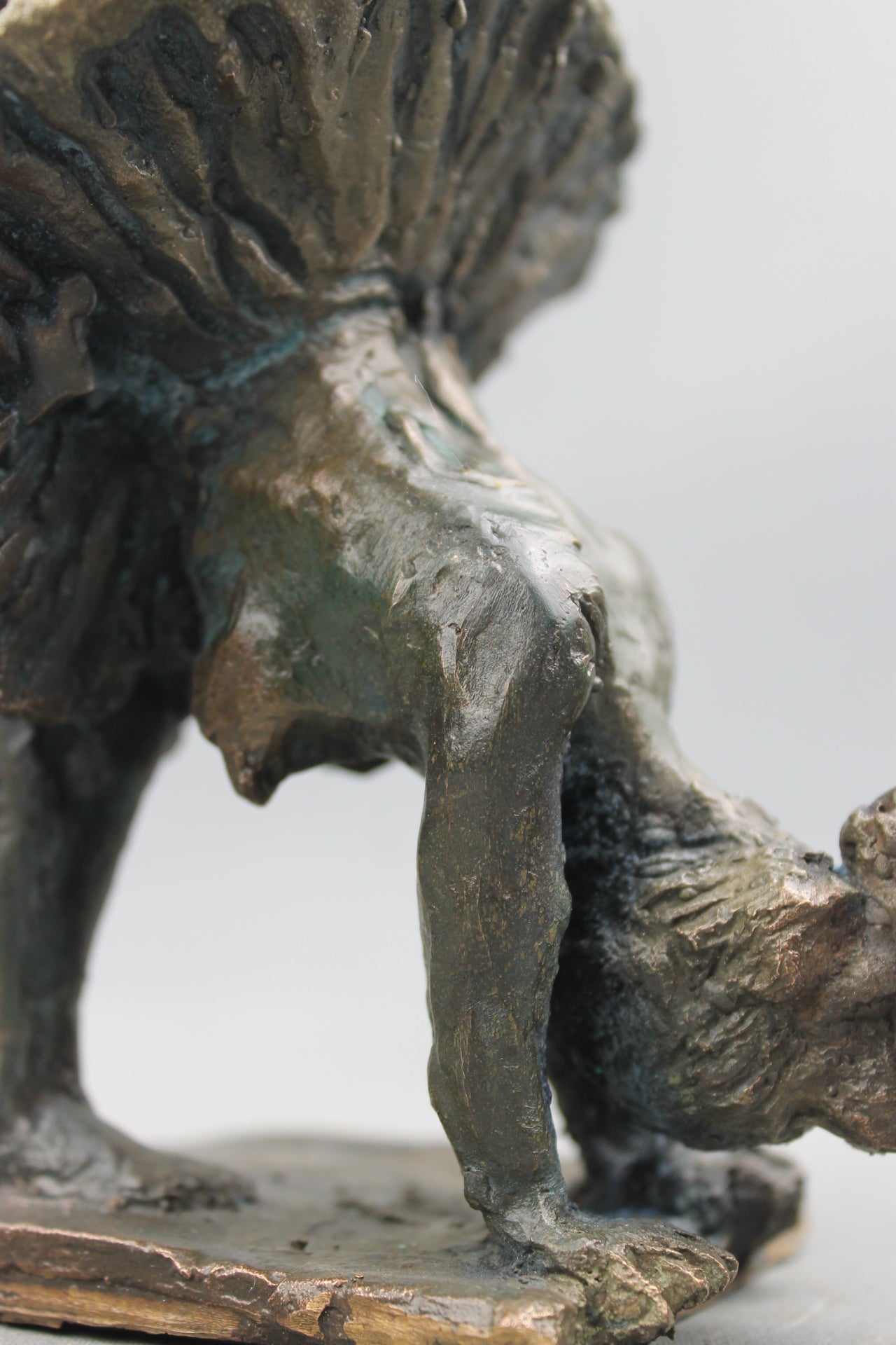 audrey flechet, flechet, sculpture, fonderie du champ bon, film stop motion, bronze, cancan, danseuse, film animation, film stop motion, culbute de la donzelle