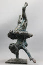 audrey flechet, flechet, sculpture, fonderie du champ bon, film stop motion, bronze, cancan, danseuse, film animation, film stop motion, envers inconscient