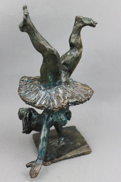 audrey flechet, flechet, sculpture, fonderie du champ bon, film stop motion, bronze, cancan, danseuse, film animation, film stop motion, envers inconscient