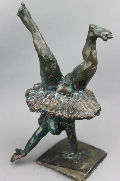 audrey flechet, flechet, sculpture, fonderie du champ bon, film stop motion, bronze, cancan, danseuse, film animation, film stop motion, envers inconscient