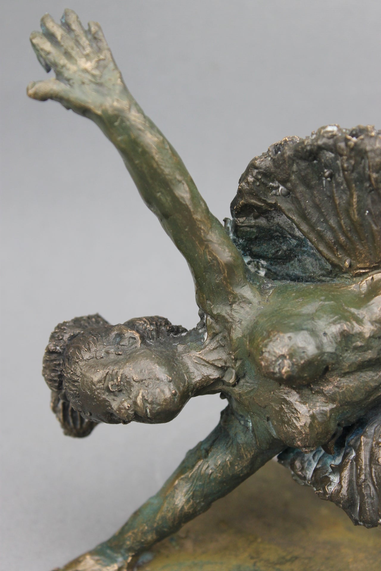 audrey flechet, flechet, sculpture, fonderie du champ bon, film stop motion, bronze, cancan, danseuse, film animation, film stop motion, grace sous tension