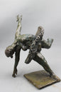 audrey flechet, flechet, sculpture, fonderie du champ bon, film stop motion, bronze, cancan, danseuse, film animation, film stop motion, monde transparent