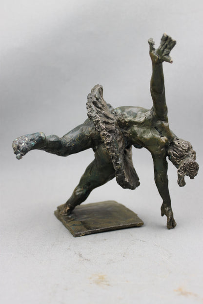 audrey flechet, flechet, sculpture, fonderie du champ bon, film stop motion, bronze, cancan, danseuse, film animation, film stop motion, monde transparent