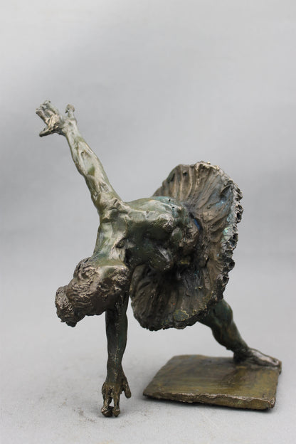 audrey flechet, flechet, sculpture, fonderie du champ bon, film stop motion, bronze, cancan, danseuse, film animation, film stop motion, monde transparent