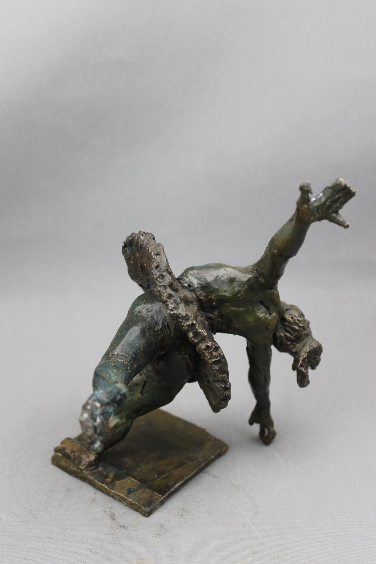 audrey flechet, flechet, sculpture, fonderie du champ bon, film stop motion, bronze, cancan, danseuse, film animation, film stop motion, monde transparent