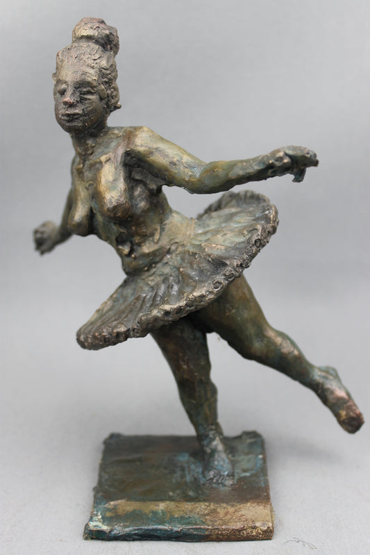 audrey flechet, flechet, sculpture, fonderie du champ bon, film stop motion, bronze, cancan, danseuse, film animation, film stop motion, élégance transparente