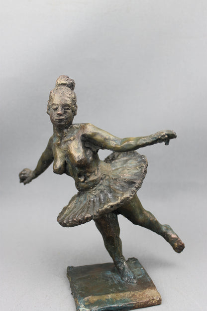 audrey flechet, flechet, sculpture, fonderie du champ bon, film stop motion, bronze, cancan, danseuse, film animation, film stop motion, élégance transparente