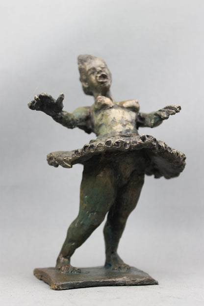 audrey flechet, flechet, sculpture, fonderie du champ bon, film stop motion, bronze, cancan, danseuse, film animation, film stop motion, univers changeant