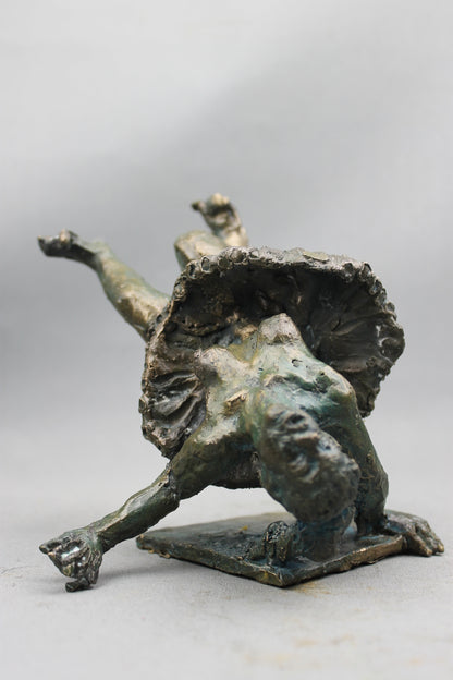 audrey flechet, flechet, sculpture, fonderie du champ bon, film stop motion, bronze, cancan, danseuse, film animation, film stop motion, apesanteur et gravité