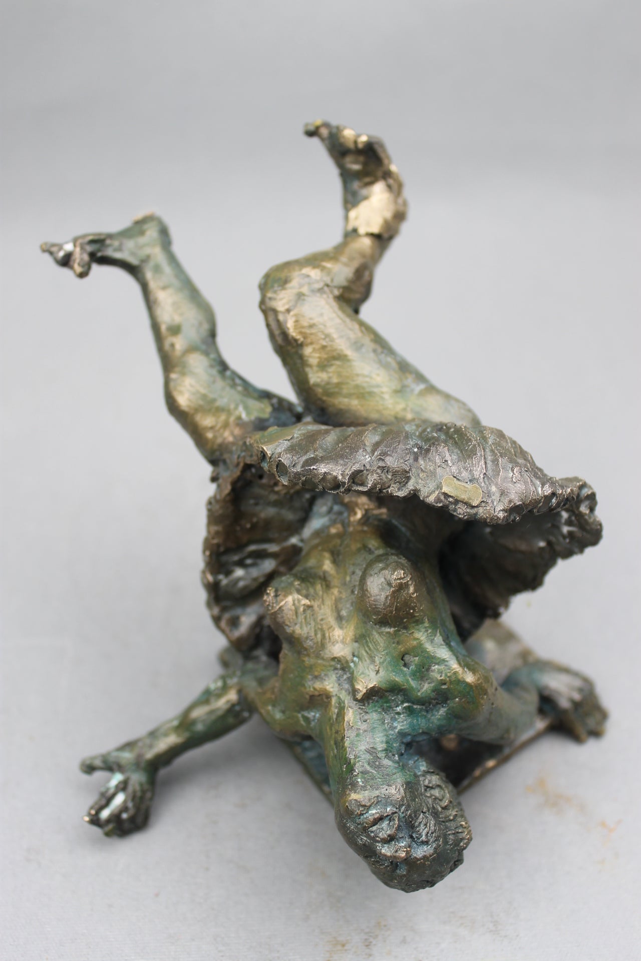 audrey flechet, flechet, sculpture, fonderie du champ bon, film stop motion, bronze, cancan, danseuse, film animation, film stop motion, apesanteur et gravité