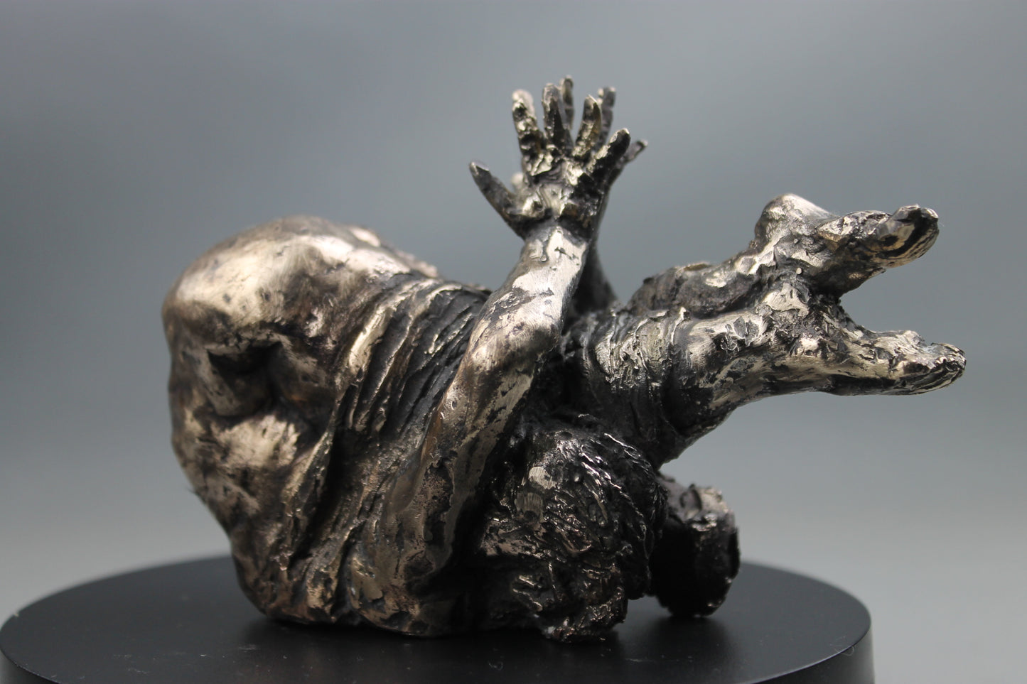 sculpture contemporaine, egon schiele, sculpture, audrey flechet, flechet, fonderie du champ bon, bronze, statue, statuette, cire perdue, technique de la cire perdue, bronce, lost wax, la paupiette, nu féminin
