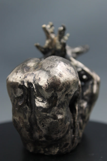 sculpture contemporaine, egon schiele, sculpture, audrey flechet, flechet, fonderie du champ bon, bronze, statue, statuette, cire perdue, technique de la cire perdue, bronce, lost wax, la paupiette, nu féminin