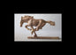 cheval bronze, bronze equestre, audrey flechet, fonderie du champ bon, metal casting, horse metal casting, galloping horse, lost wax, cire perdue, bronzo cavallo, bronce caballo