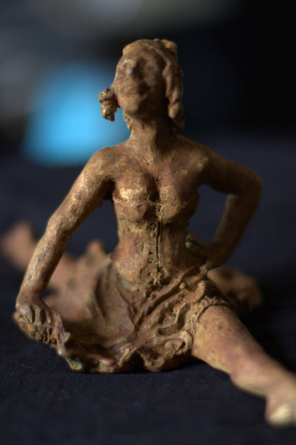 Sculpture French Cancan, Audrey Flechet, bronze, audreyflechet, fonderie du champ bon, sculpture, statue bronze, cire perdue, pièce unique