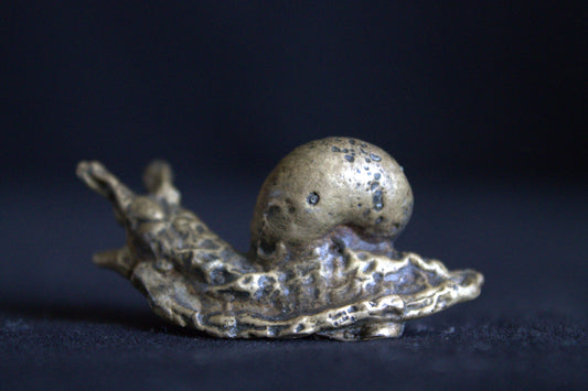 bronze, audreyflechet, fonderie du champ bon, sculpture, statue bronze, cire perdue, pièce unique, escargot