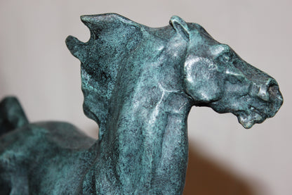 Sculpture cheval, horse sculpture, Audrey Flechet